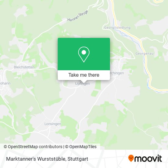 Marktanner's Wurststüble map