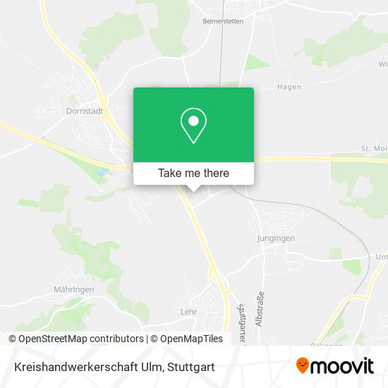 Kreishandwerkerschaft Ulm map