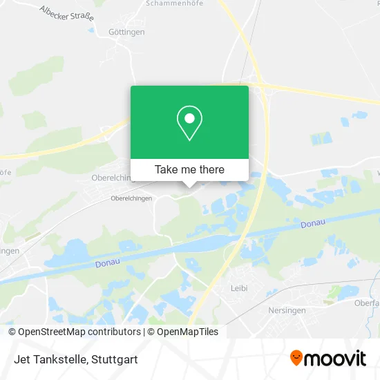 Карта Jet Tankstelle