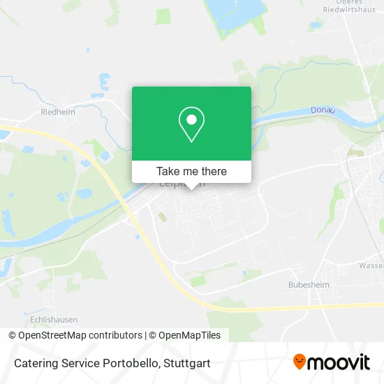 Карта Catering Service Portobello