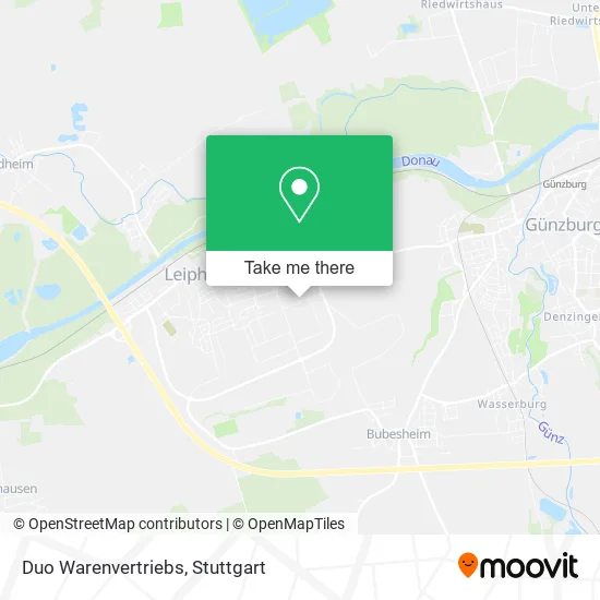 Карта Duo Warenvertriebs