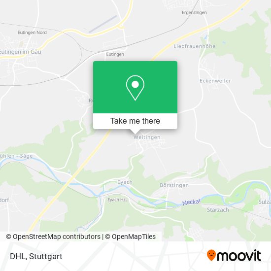 Карта DHL