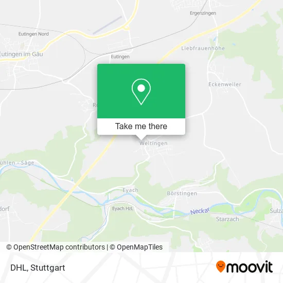 Карта DHL