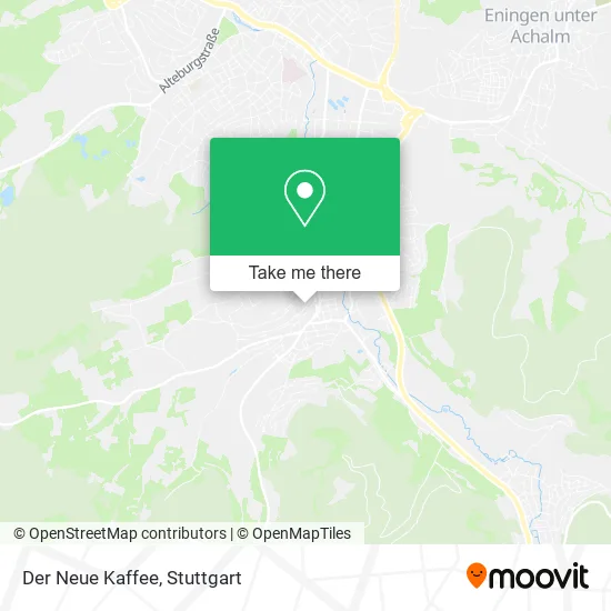 Карта Der Neue Kaffee