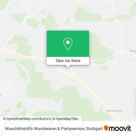 Карта Wuschdmichl's Wurstwaren & Partyservice