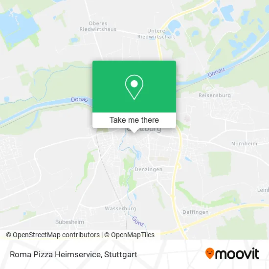 Карта Roma Pizza Heimservice