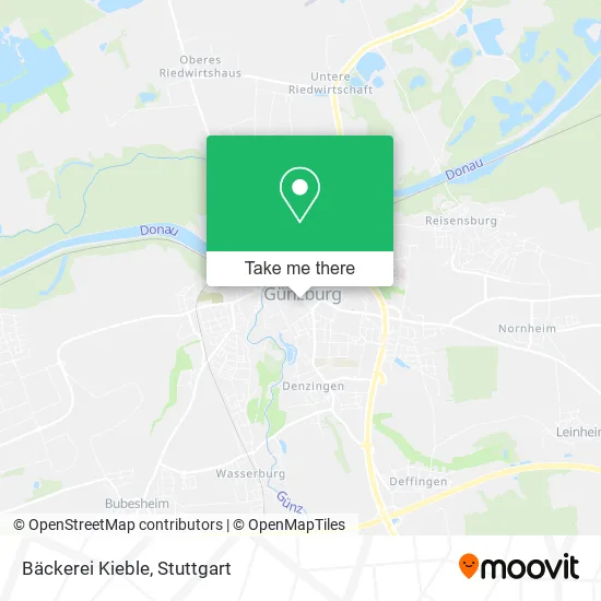 Карта Bäckerei Kieble
