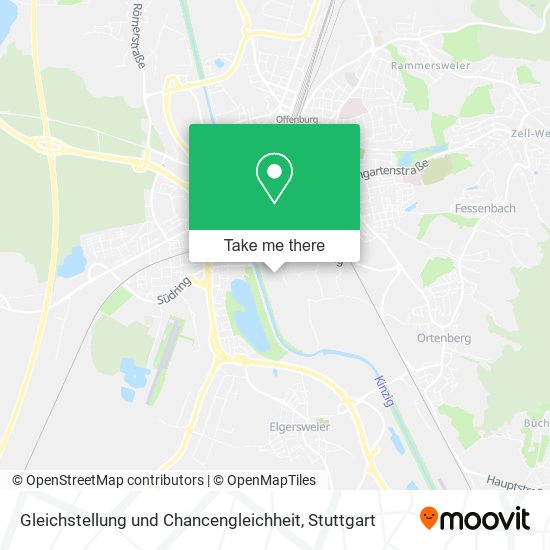 Gleichstellung und Chancengleichheit map