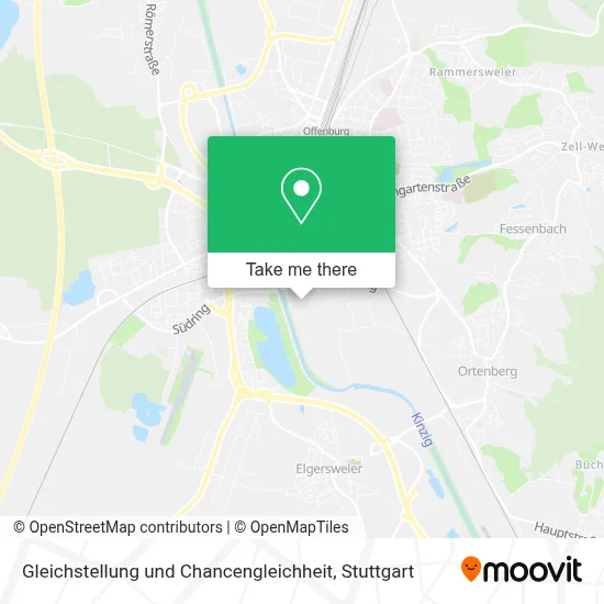 Gleichstellung und Chancengleichheit map