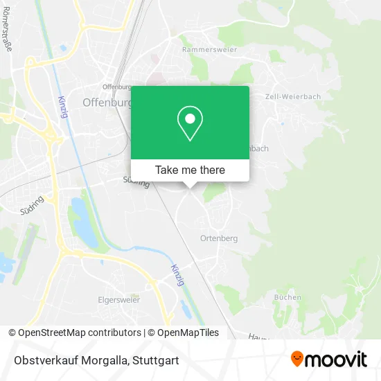 Карта Obstverkauf Morgalla