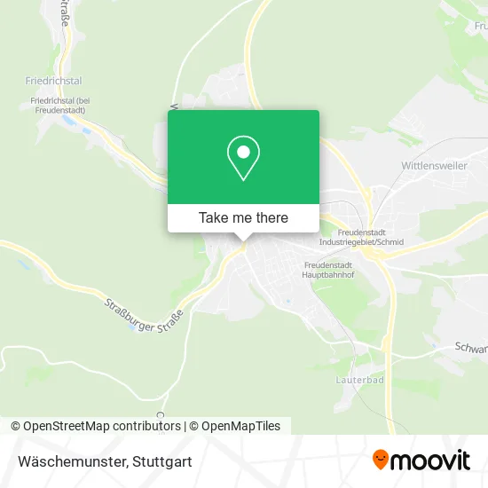 Карта Wäschemunster