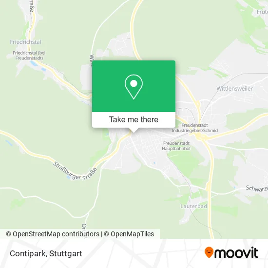 Карта Contipark