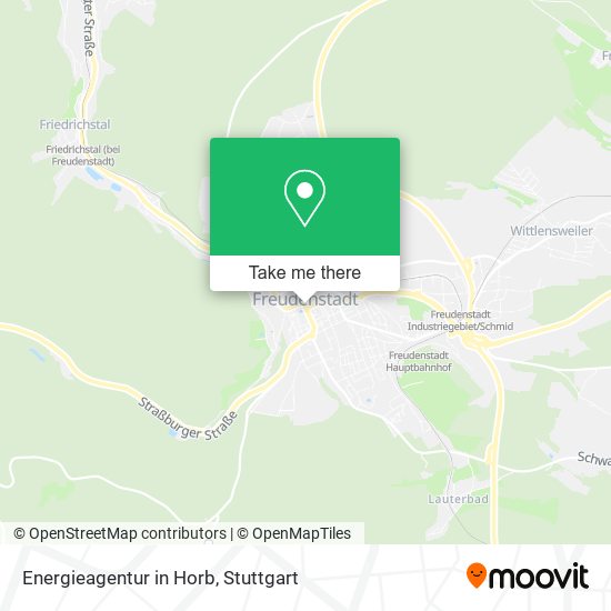 Energieagentur in Horb map