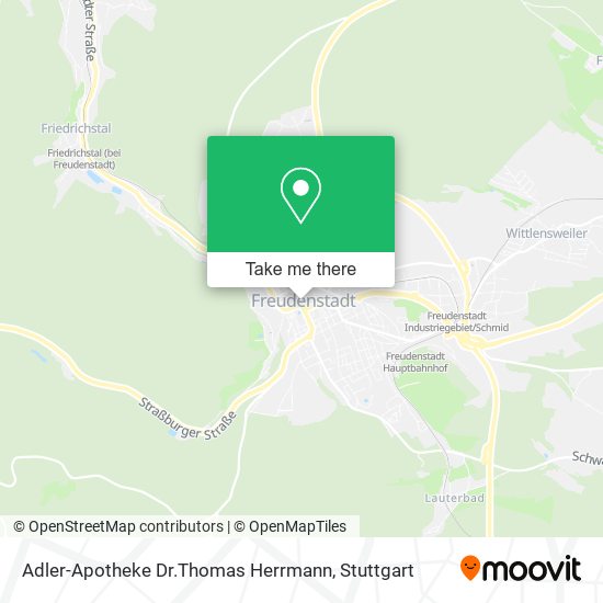 Adler-Apotheke Dr.Thomas Herrmann map