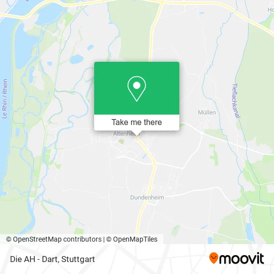 Карта Die AH - Dart
