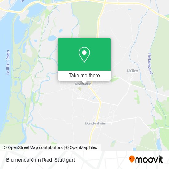 Blumencafé im Ried map