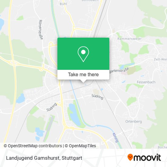 Landjugend Gamshurst map