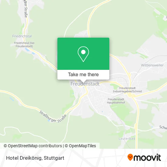Карта Hotel Dreikönig