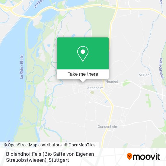 Biolandhof Fels (Bio Säfte von Eigenen Streuobstwiesen) map