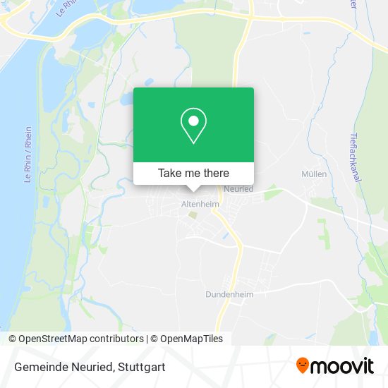 Gemeinde Neuried map