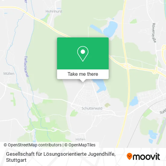Карта Gesellschaft für Lösungsorientierte Jugendhilfe