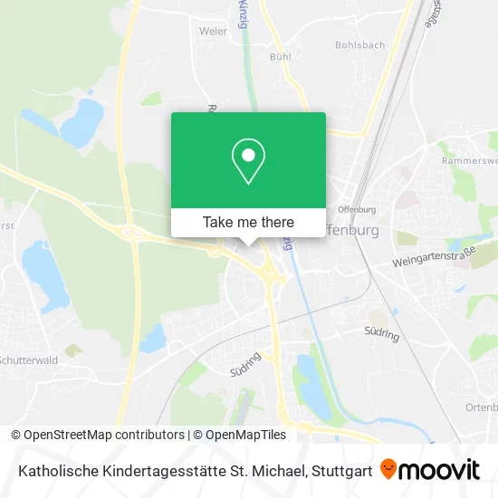 Карта Katholische Kindertagesstätte St. Michael