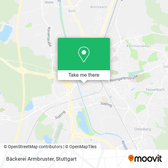 Bäckerei Armbruster map