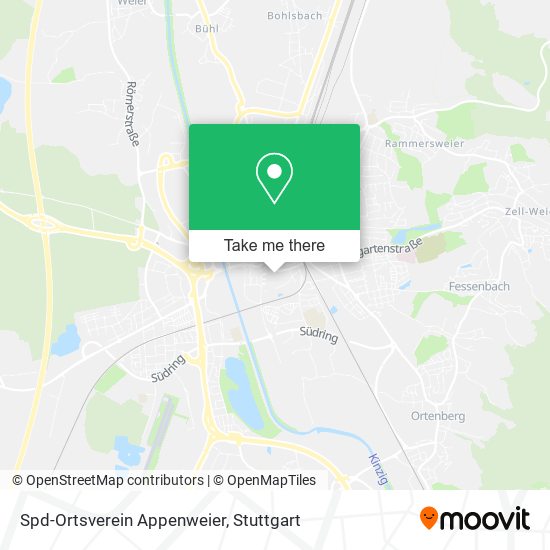 Spd-Ortsverein Appenweier map
