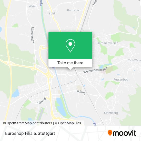 Карта Euroshop Filiale