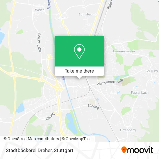 Карта Stadtbäckerei Dreher