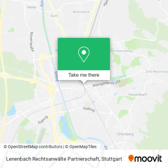 Карта Lenenbach Rechtsanwälte Partnerschaft