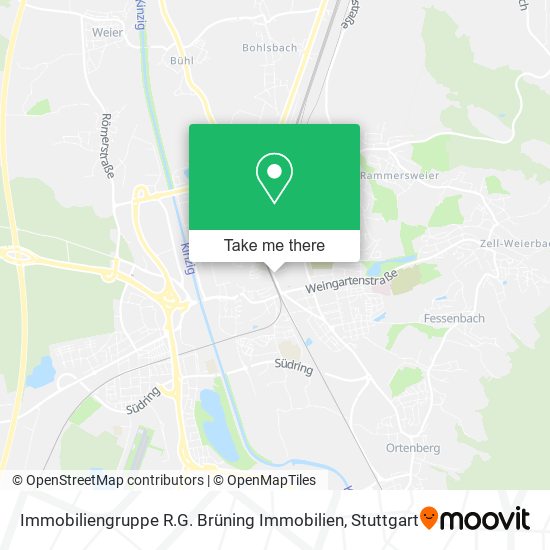 Immobiliengruppe R.G. Brüning Immobilien map