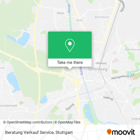 Карта Beratung Verkauf Service