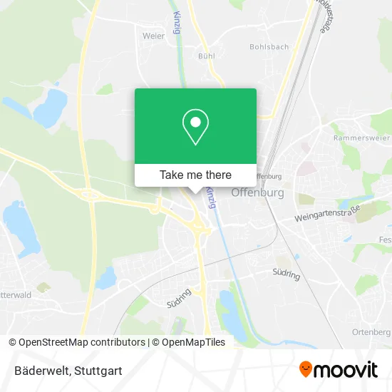 Карта Bäderwelt