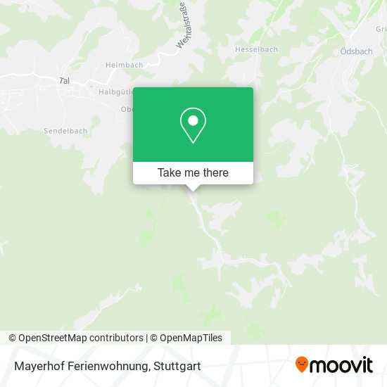 Mayerhof Ferienwohnung map