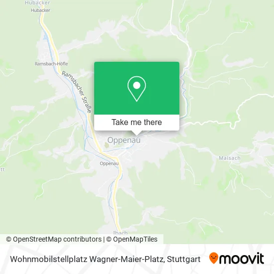Карта Wohnmobilstellplatz Wagner-Maier-Platz