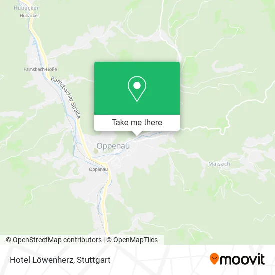 Карта Hotel Löwenherz