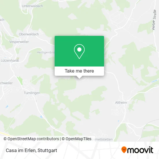 Карта Casa im Erlen