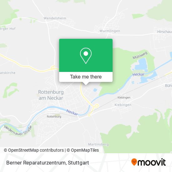 Berner Reparaturzentrum map