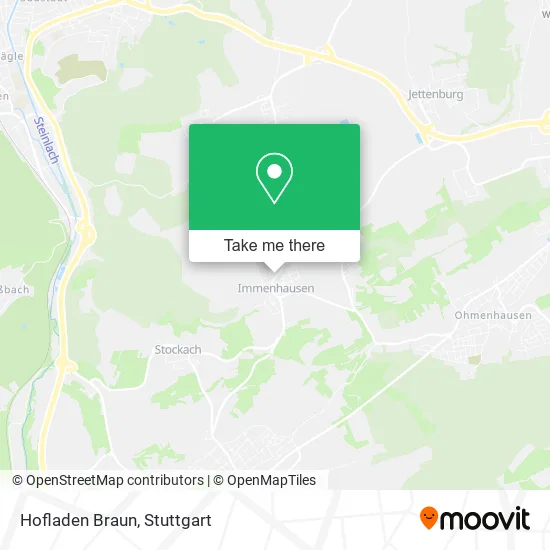 Карта Hofladen Braun
