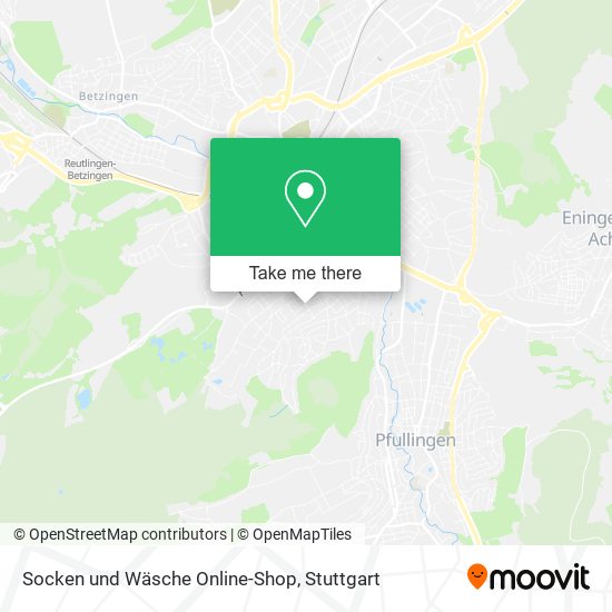 Socken und Wäsche Online-Shop map