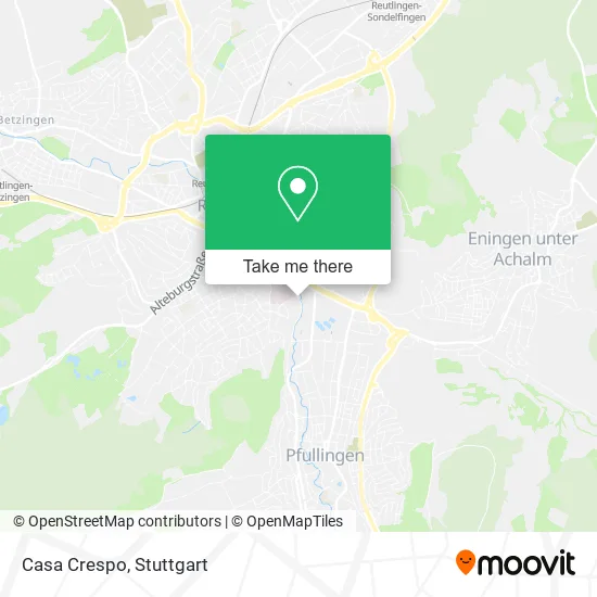 Карта Casa Crespo