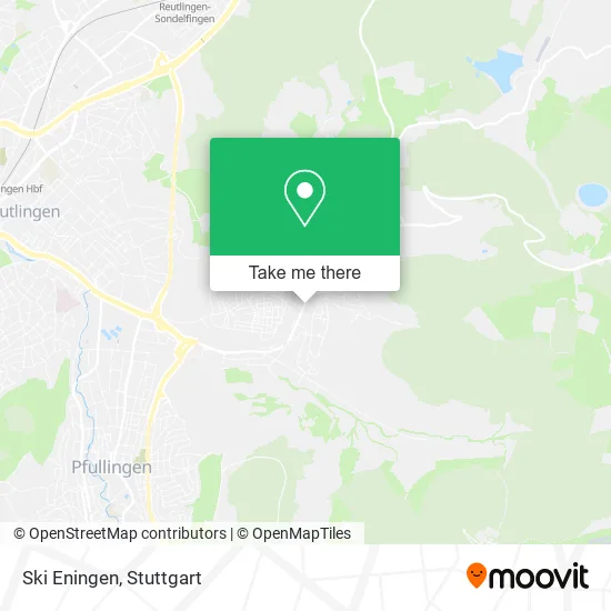 Карта Ski Eningen
