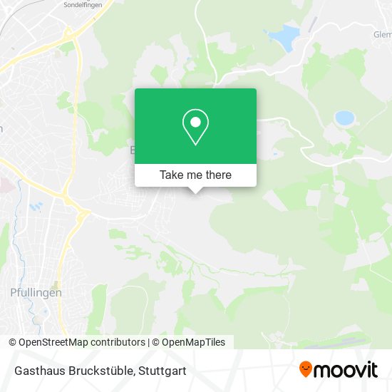 Gasthaus Bruckstüble map