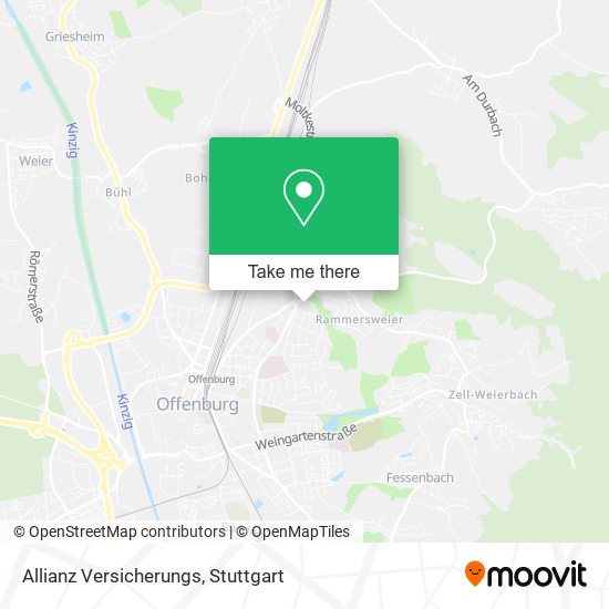 Карта Allianz Versicherungs