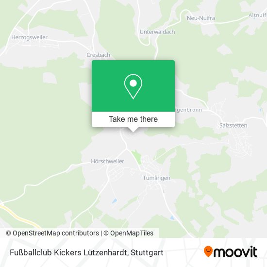 Fußballclub Kickers Lützenhardt map