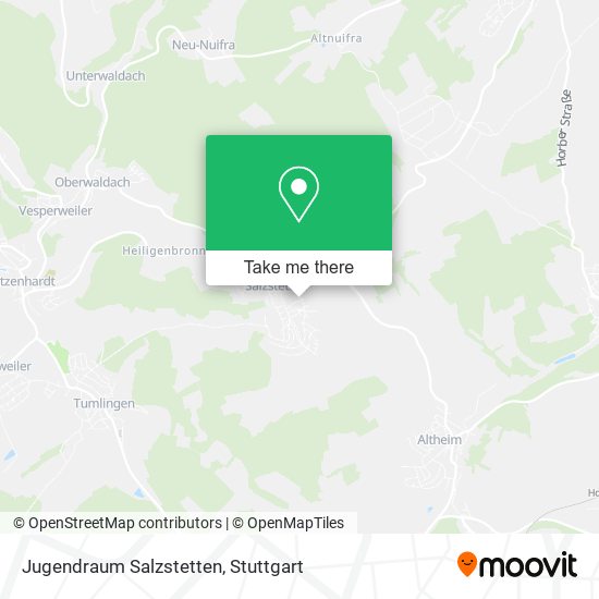 Jugendraum Salzstetten map