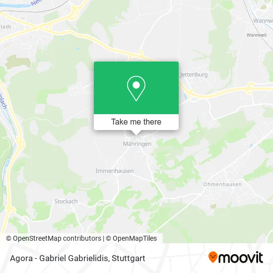 Карта Agora - Gabriel Gabrielidis