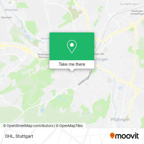 Карта DHL
