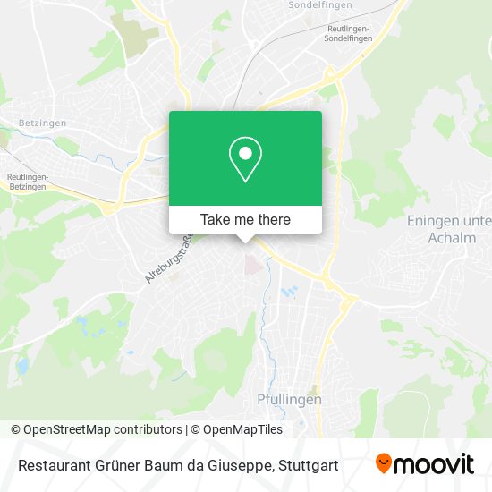 Restaurant Grüner Baum da Giuseppe map